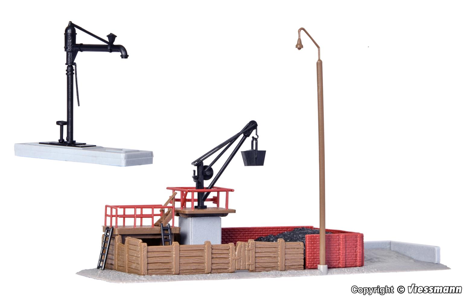 Kibri 37434 Bekohlungsanlage mit Wasserkran 1:160 Spur N Neu