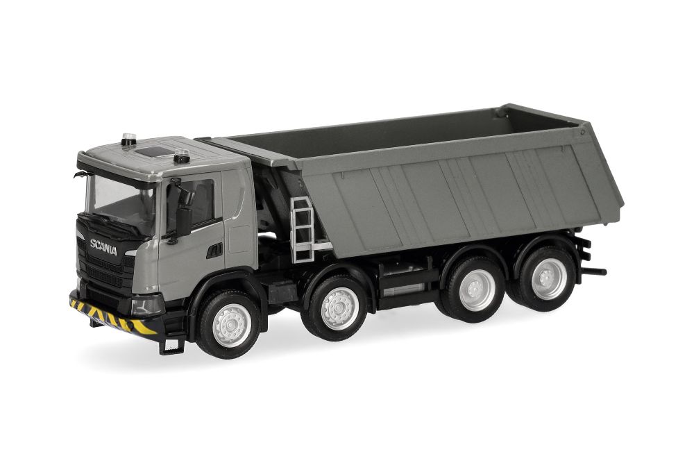 Herpa 321402 Scania XT 17 Kipp-LKW 4a grau 1:87