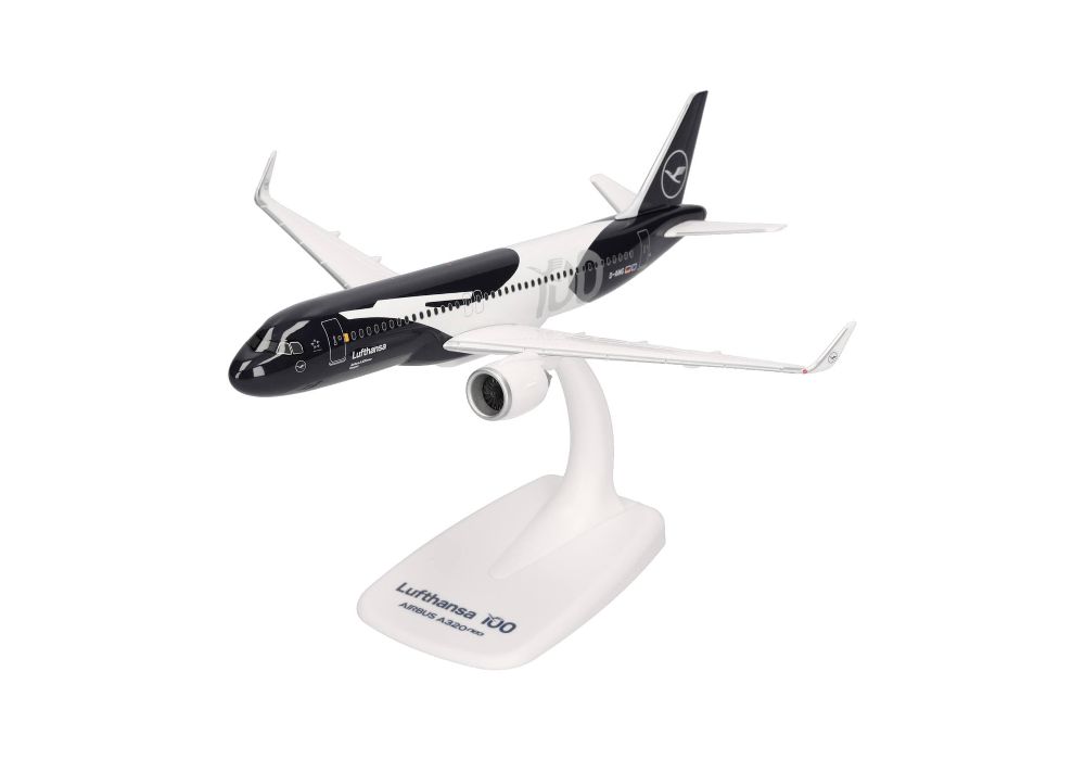 Herpa 615105 Lufthansa Airbus A320neo "100 Jahre" D-AING 1:200