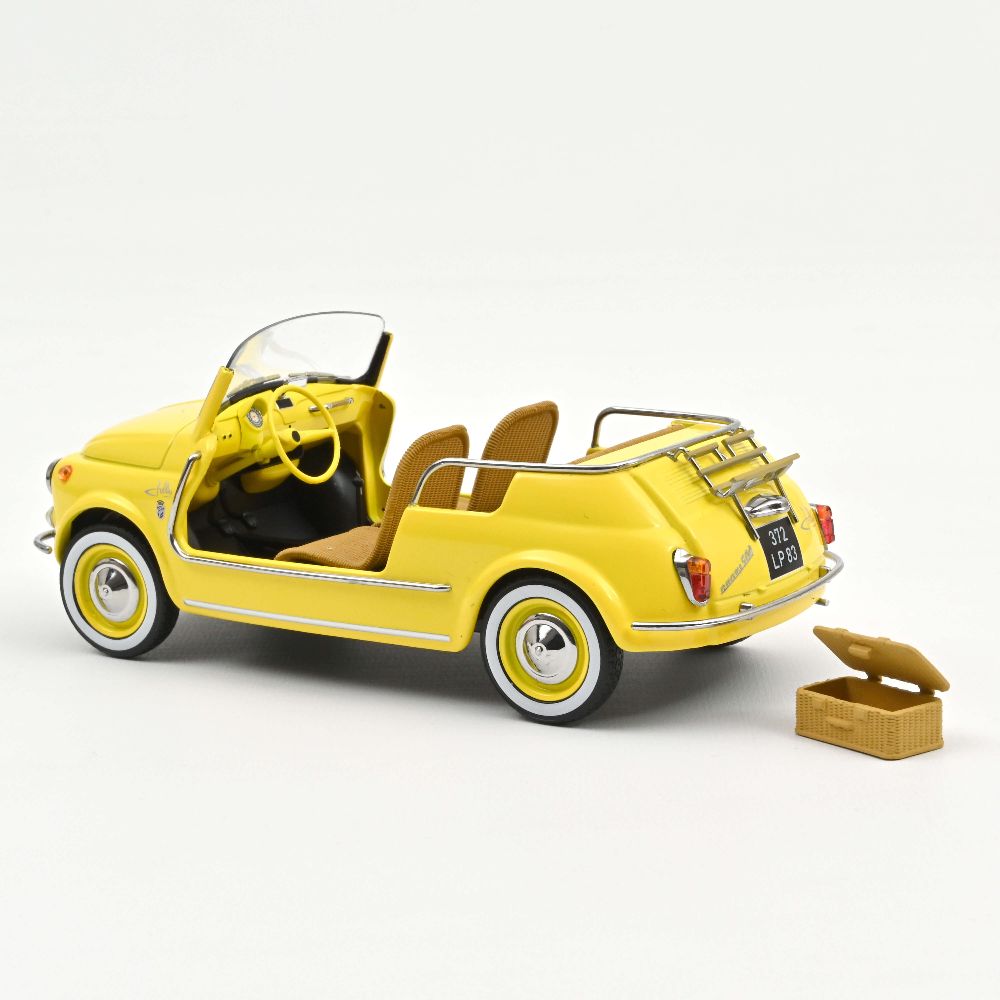 Norev 187790 Fiat 500 Jolly 1965 Gelb 1:18 Standmodell NEU OVP