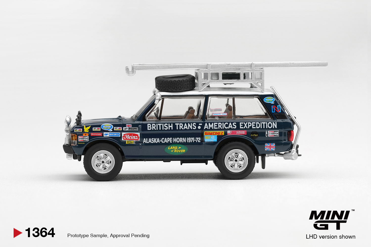 Mini GT 1364 1:64 LAND ROVER RANGE ROVER 1971