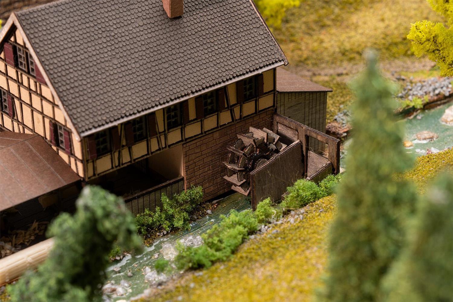 Faller 282751 Sägemühle 1:220 Spur Z Bausatz Neu OVP