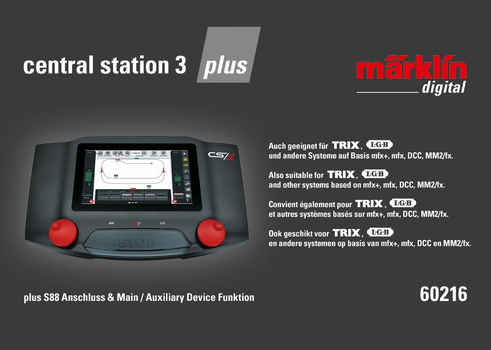 Märklin 60216 Central Station 3 plus NEU OVP