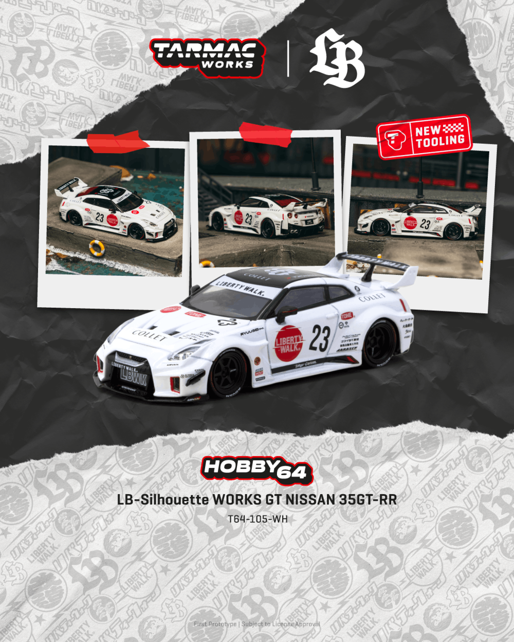 1:64 NISSAN GT-R (R35) LB-SILHOUETTE WORKS #23 2026