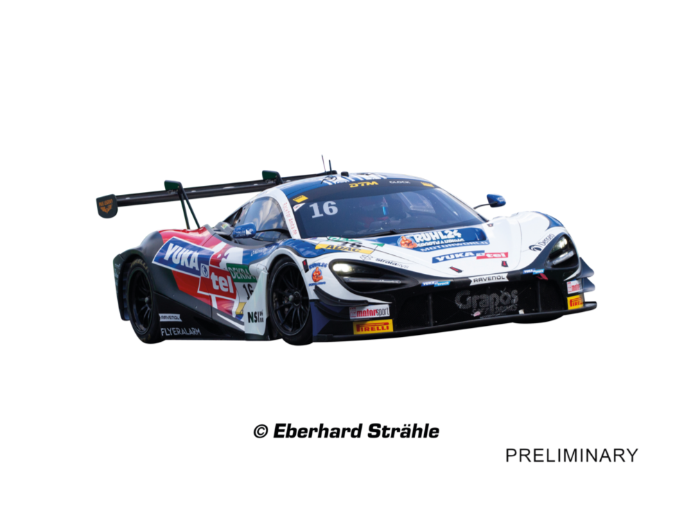 Carrera 20032134 McLaren 720S GT3 'Dörr Motorsport, No.16' Digital 132