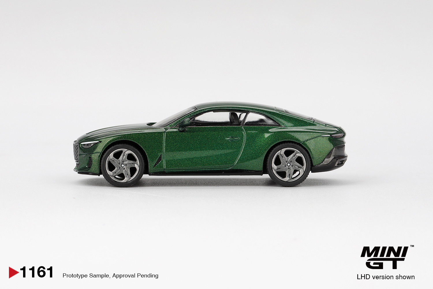 Mini GT 1161 Bentley Batur Scarab Green 2023 1:64 Standmodell NEU