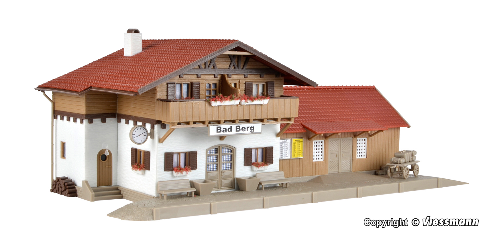 Vollmer 43526 Bahnhof Bad Berg 1:87 Spur H0 Bausatz Neu OVP