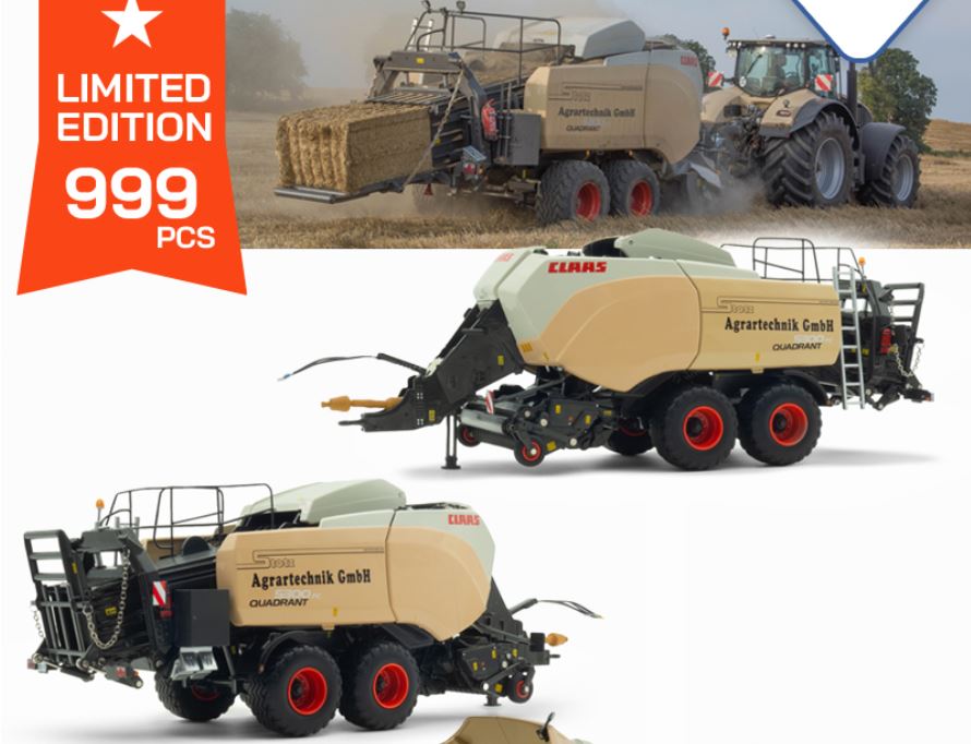 ROS 601895 Claas Quadrant 5300 FC Stotz 1:32 Spur 1 Neu OVP