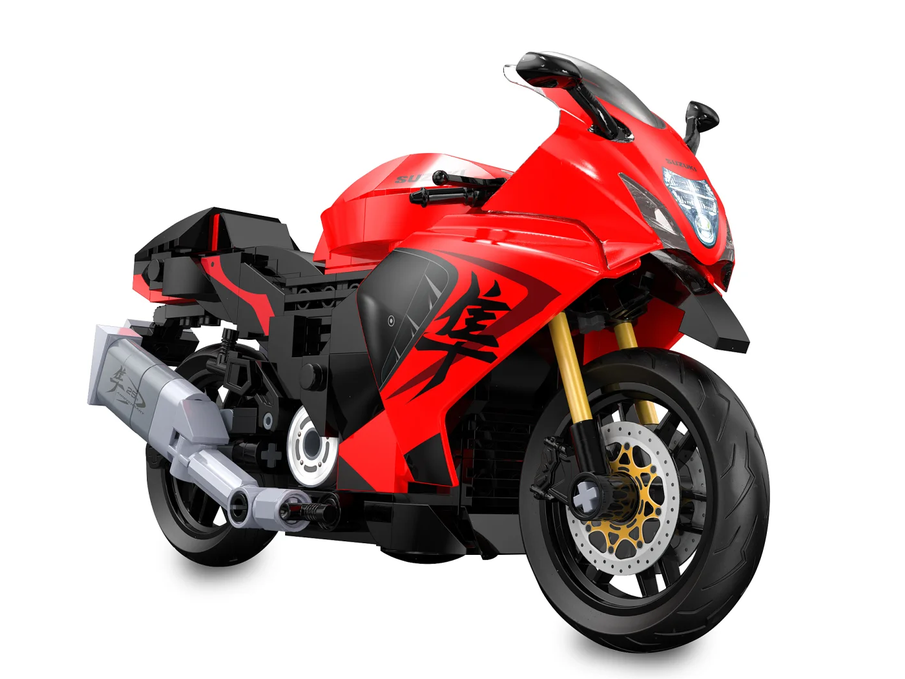CaDA C62051W Suzuki Hayabusa rot 1:12 Bausatz NEU OVP Bricks