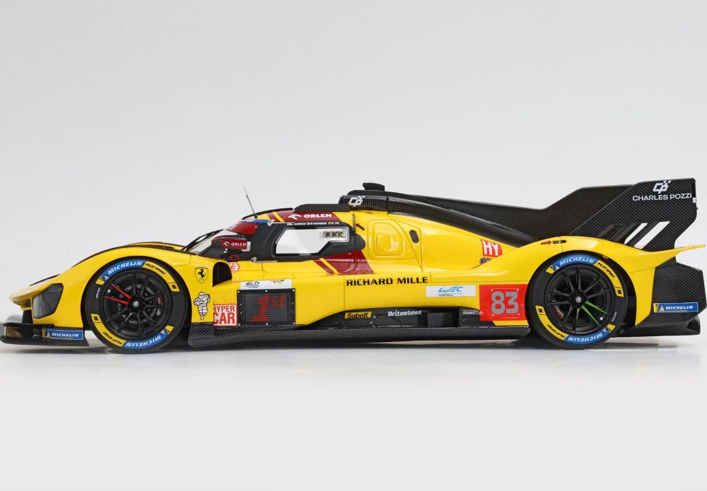 BBR P18271C Ferrari 499P car n. 83 WINNER 24h Le Mans 2025 1:18