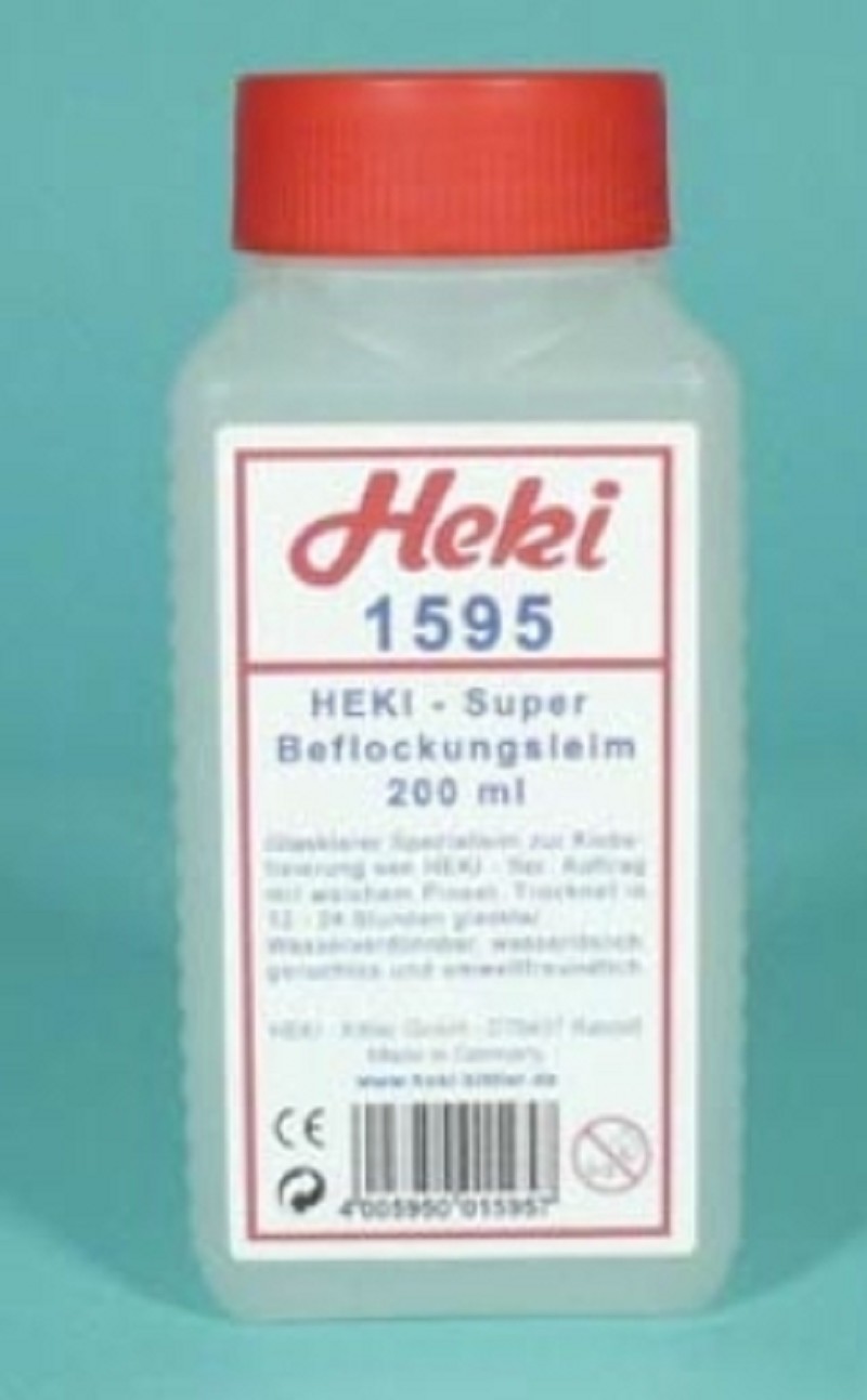 Heki 1595 Super Beflockungsleim 200 ml - Neu - OVP