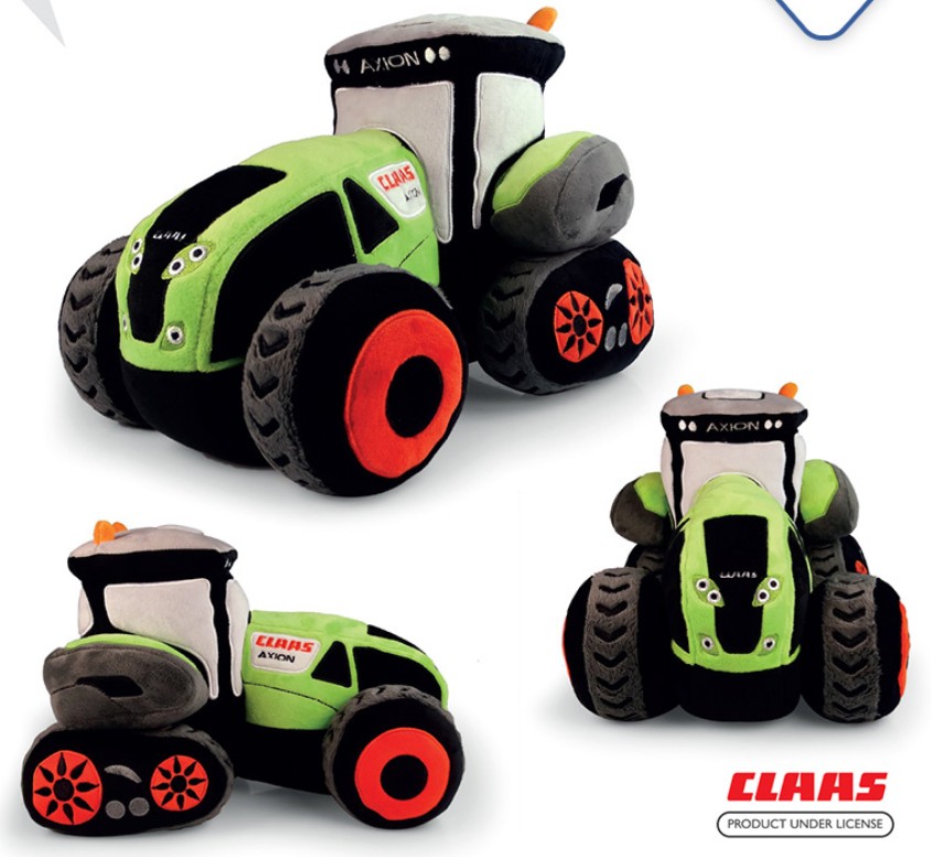 Universal Hobbies UHK1141 Claas Axion with tracks Stoff/Plüsch/Kuscheltier NEU