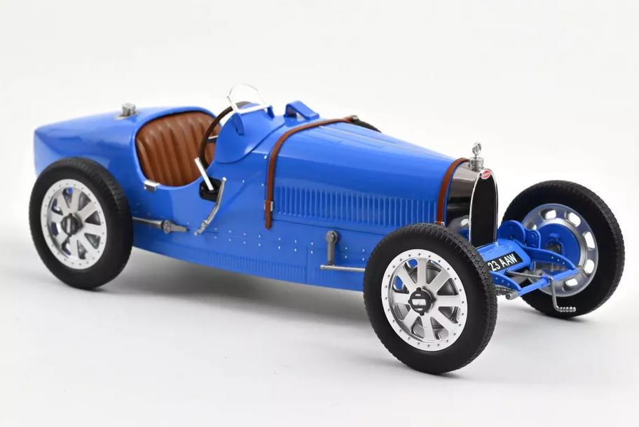 Norev 125705 Bugatti T35 1925 Blau 1:12 Standmodell Neu OVP