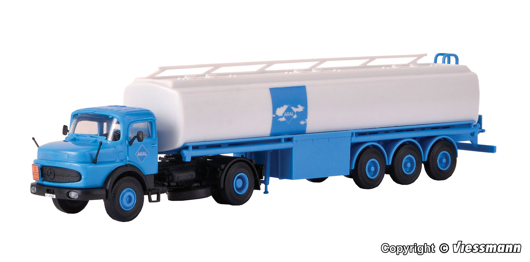 Kibri 14610 MB Rundhauber mit ARAL Tankwagen 1:87 Spur H0 NEU