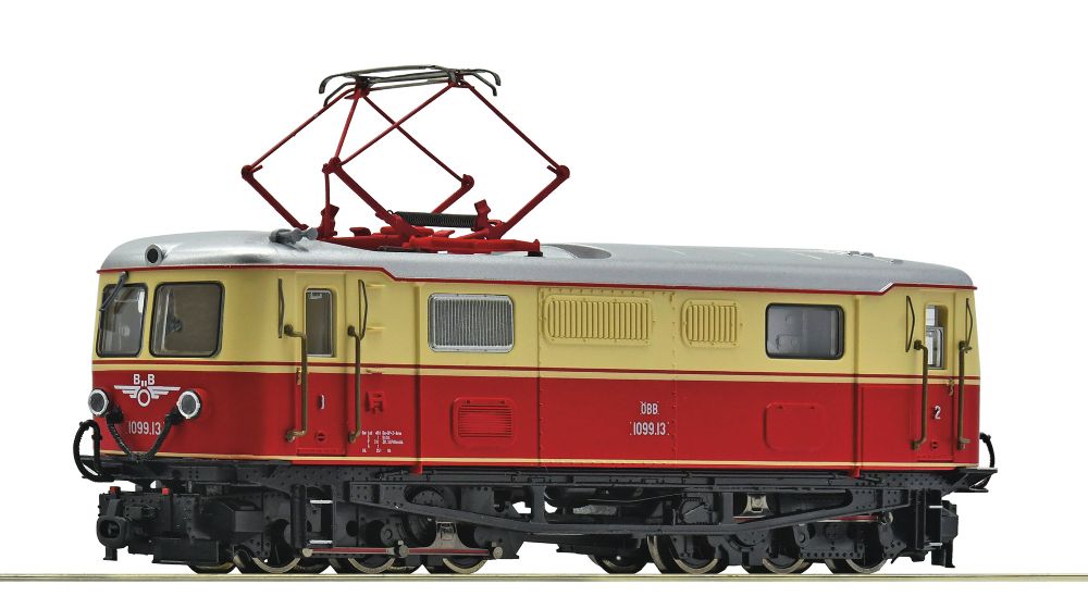 Roco 7550008 Elektrolokomotive 1099.13 ÖBB 1:87 Spur H0e DCC Snd