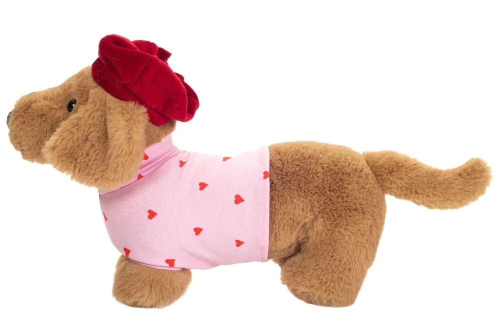 Teddy Hermann 939849 Dackeldame Amelie 26 cm Stoff/Plüsch/Kuscheltier NEU