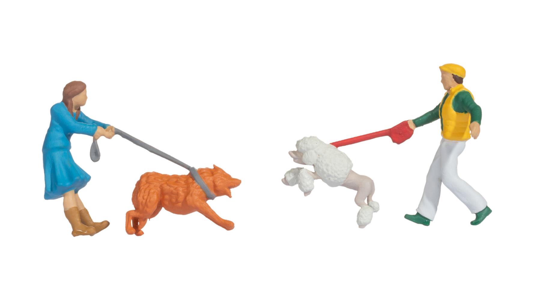 Noch 16602 Funny-Scenes „Hundebegegnung" 1:87 Spur H0 Neu