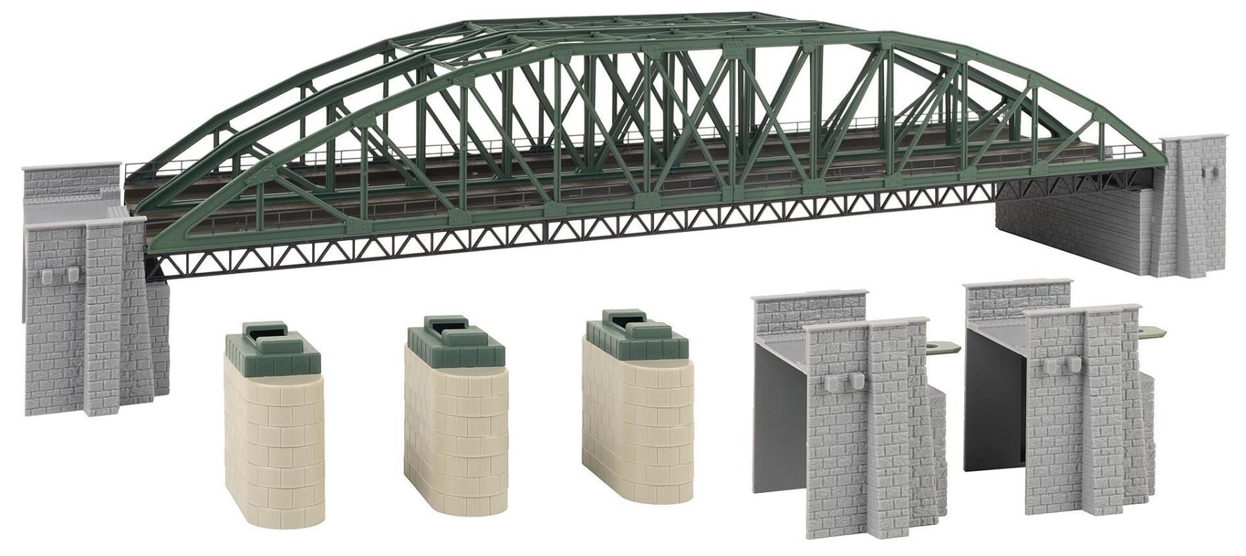 Faller 120507 Bogenbrücke 2-gleisig 1:87 Spur H0 Bausatz Neu OVP