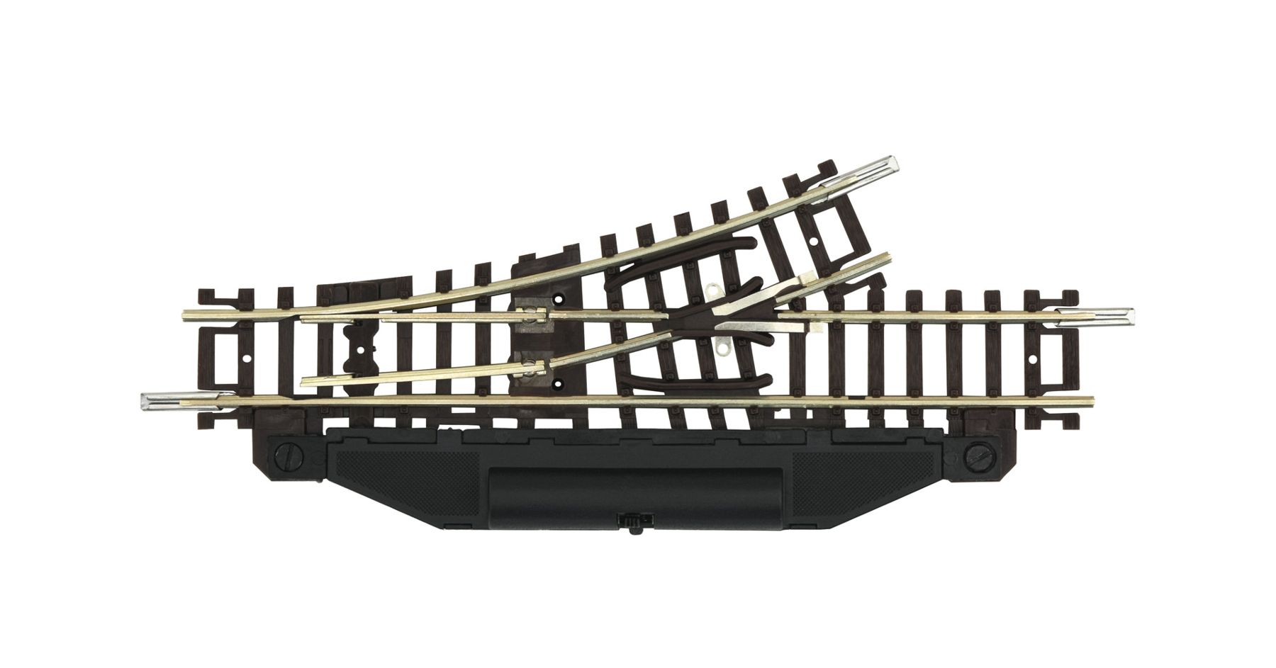 Fleischmann 22249 Elektrische Weiche links 24° Länge 104,2 mm Spur N