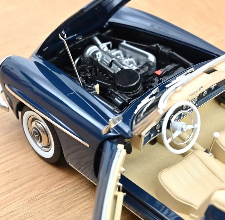 Norev 183403 Mercedes-Benz 190 SL 1957 Mittelblau 1:18 NEU OVP