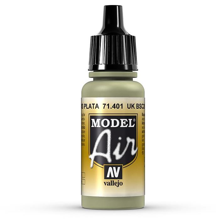 Vallejo 71401 UK BSC 28 Silbergrau, 17 ml