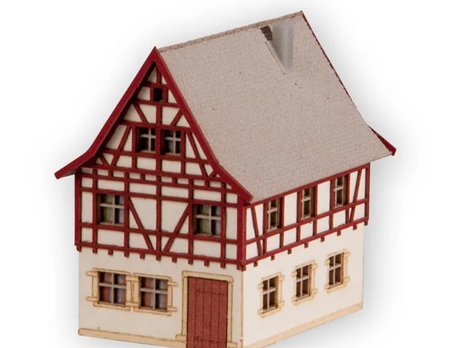 Noch 44310 Dorf-Set 3-teilig 2 Wohngebäude 1 Hofgut Spur Z NEU