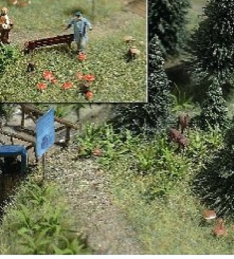 Busch 1203 Farne und Pilze