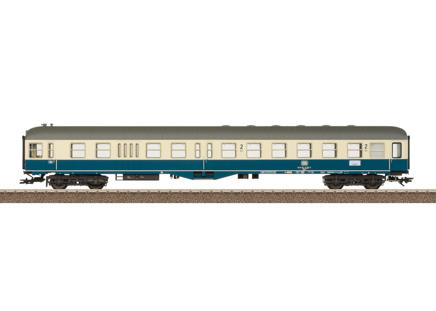 Trix 23177 Steuerwagen 2. Klasse BDylf 457 DB 1:87 Spur H0 DC