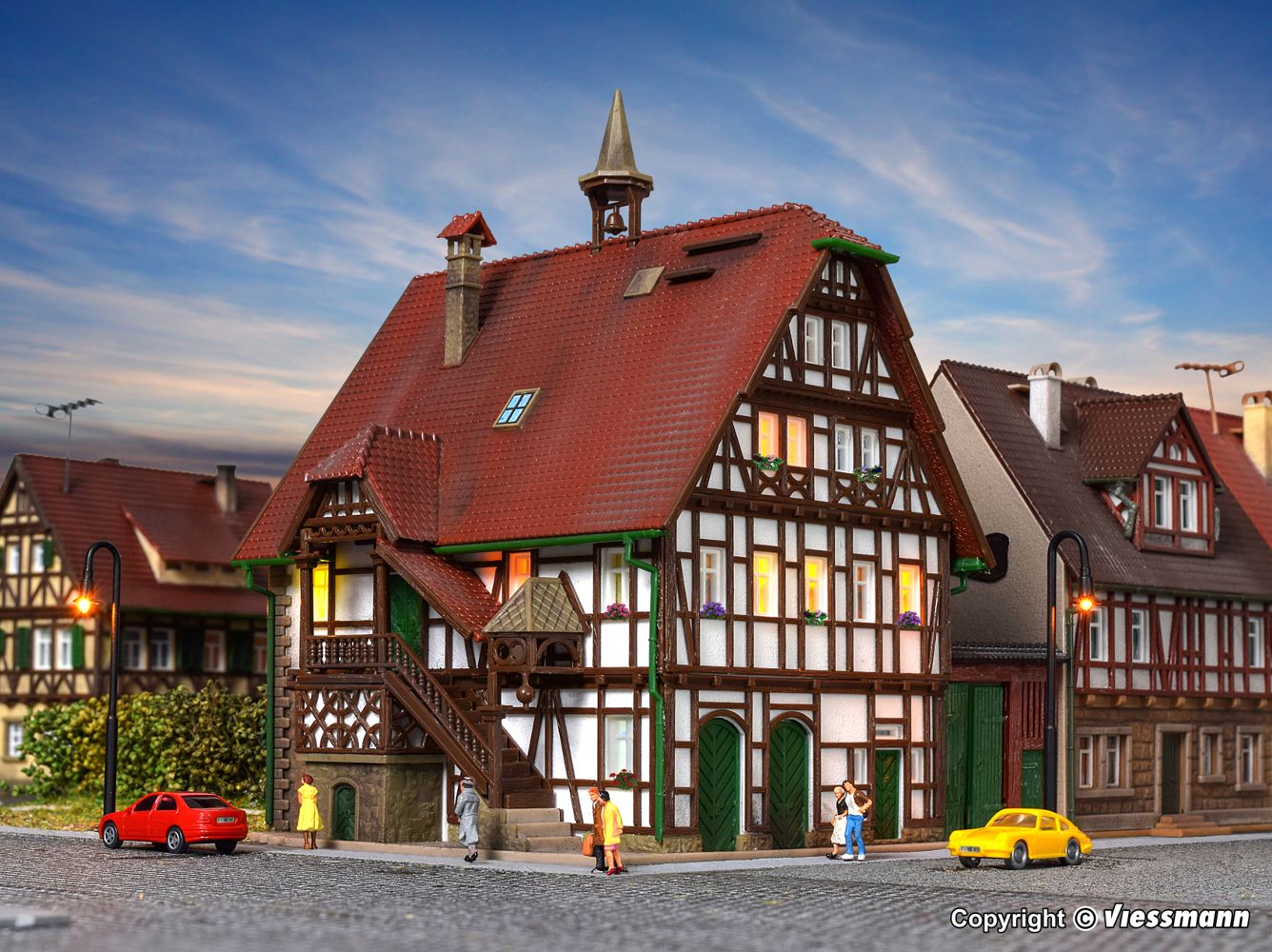 Vollmer 47735 Rathaus Kochendorf 1:160 Spur N Bausatz Neu OVP