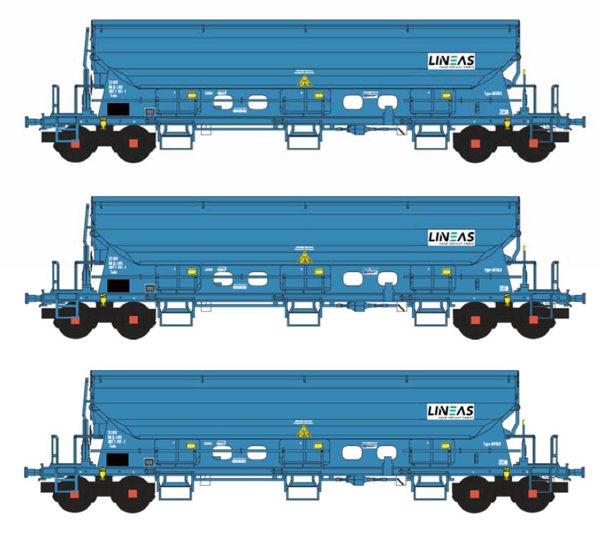 B-Models VB-83020 Tads SNCB Lineas with logo