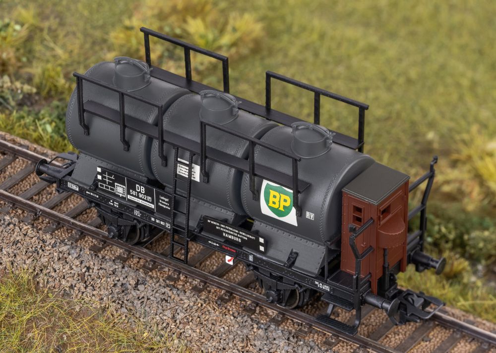 Märklin 46491 Kesselwagen-Set mit drei Behältern (DB) 1:87 Spur H0
