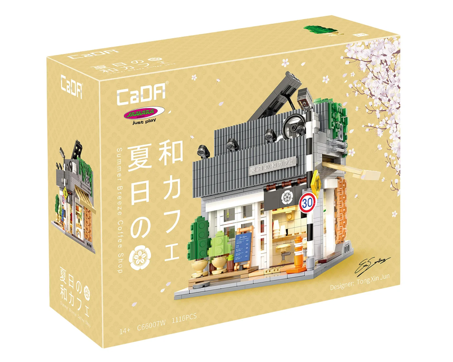 CaDA C66007W Coffee Shop Sommer Brise 1:30 Bricks