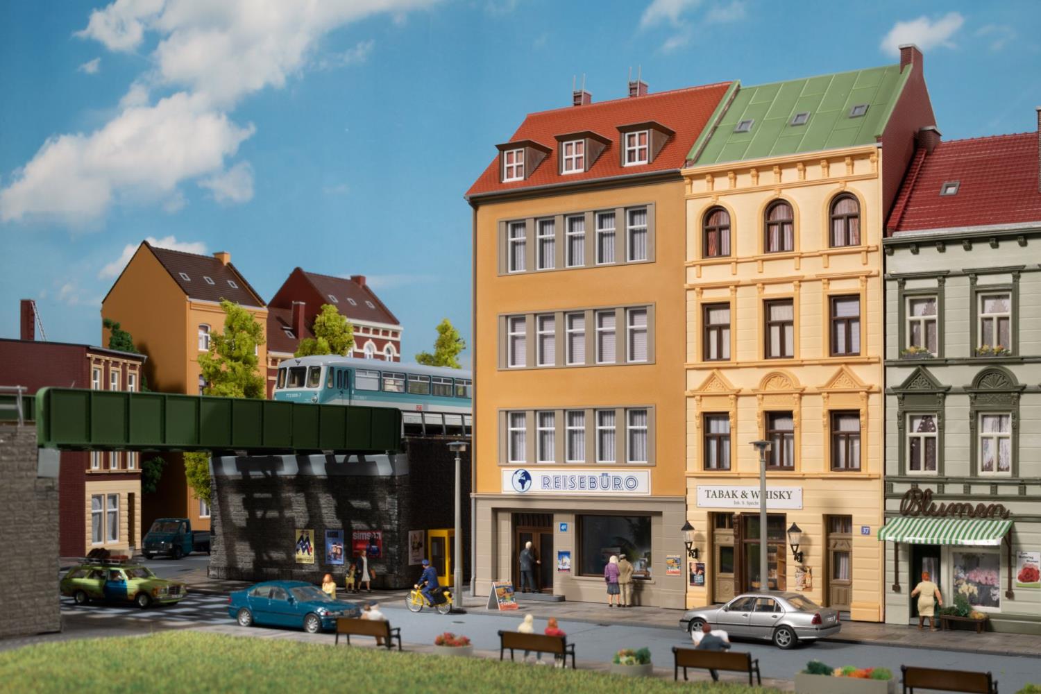 Auhagen 11472 Stadthaus Schmidtstraße 41 1:87 Spur H0 Bausatz NEU