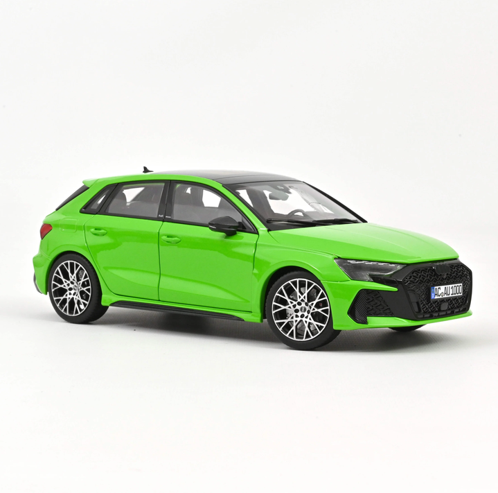 Norev 188390 Audi RS 3 Sportback 2025 Kyalami-Grün 1:18 NEU OVP