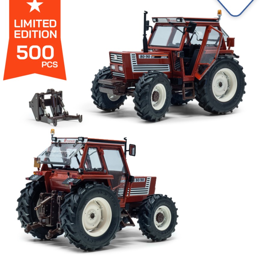 ROS 302426 FIAT 80-90 comfort cab 4WD 1:32 Spur 1 Standmodell