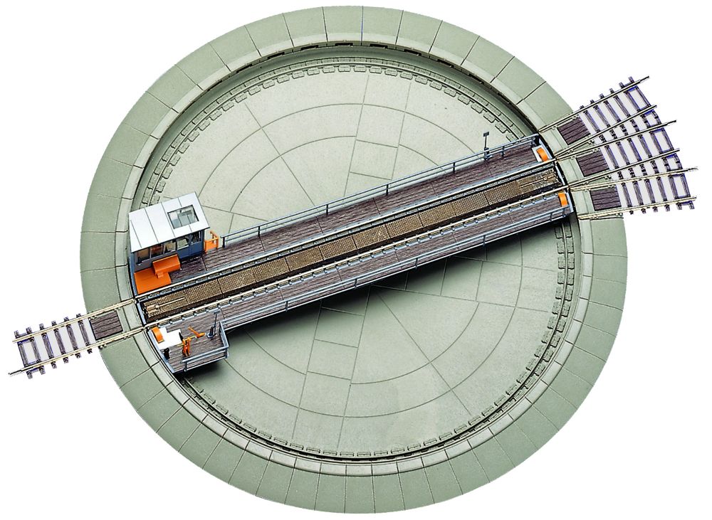 Roco 42615 Drehscheibe mit Elektroantrieb + Steuergerät Spur H0