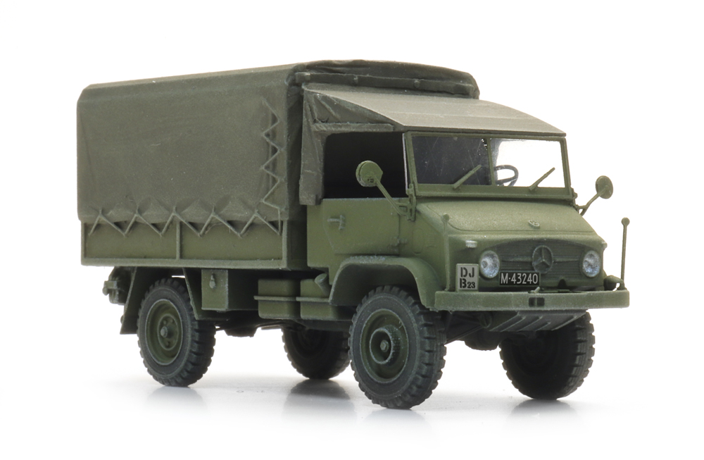 Artitec 6870782 CH Unimog 404s Pritsche Plane