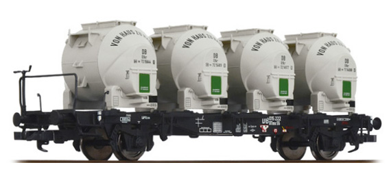 Liliput L235125 Behälterwagen mit Bremsbühne der DB