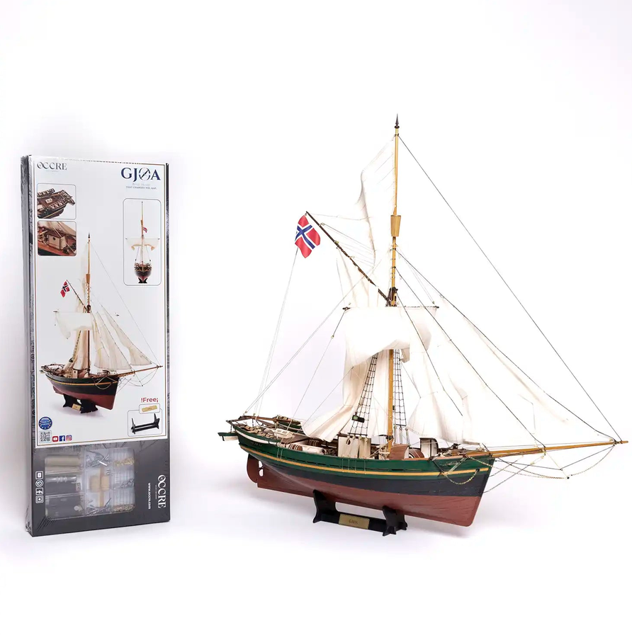 OcCre 12016 Gjøa Amundsens Polarschiff 1:45 Holzbausatz NEU OVP
