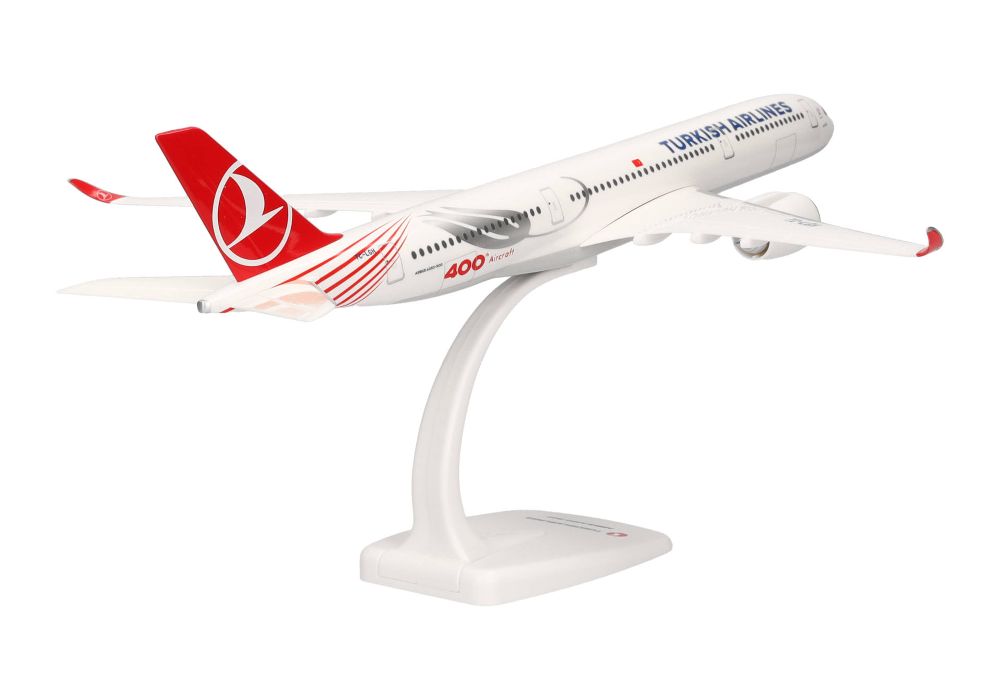 Herpa 614689 Turkish Airlines Airbus A350-900 "400th" 1:200 Snap-Fit