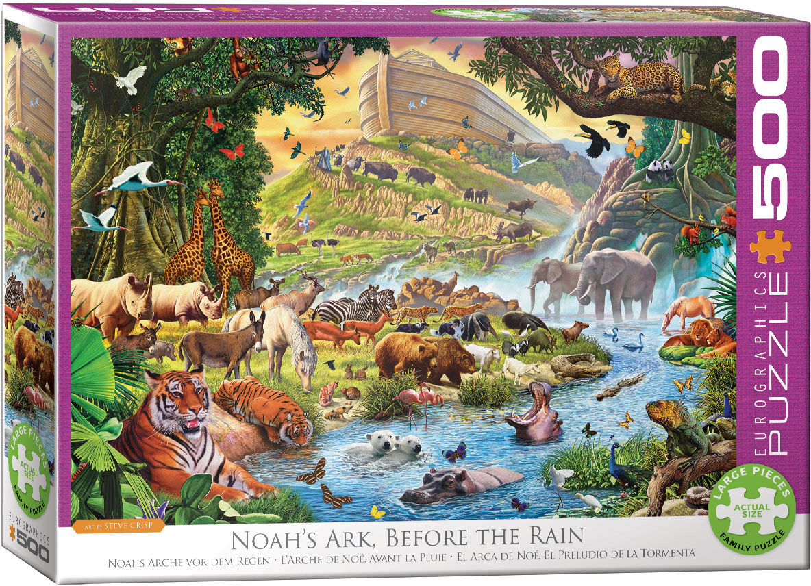EUROGRAPHICS 6500-0980 Noahs Arche vor dem Regen 500 Teile Puzzle