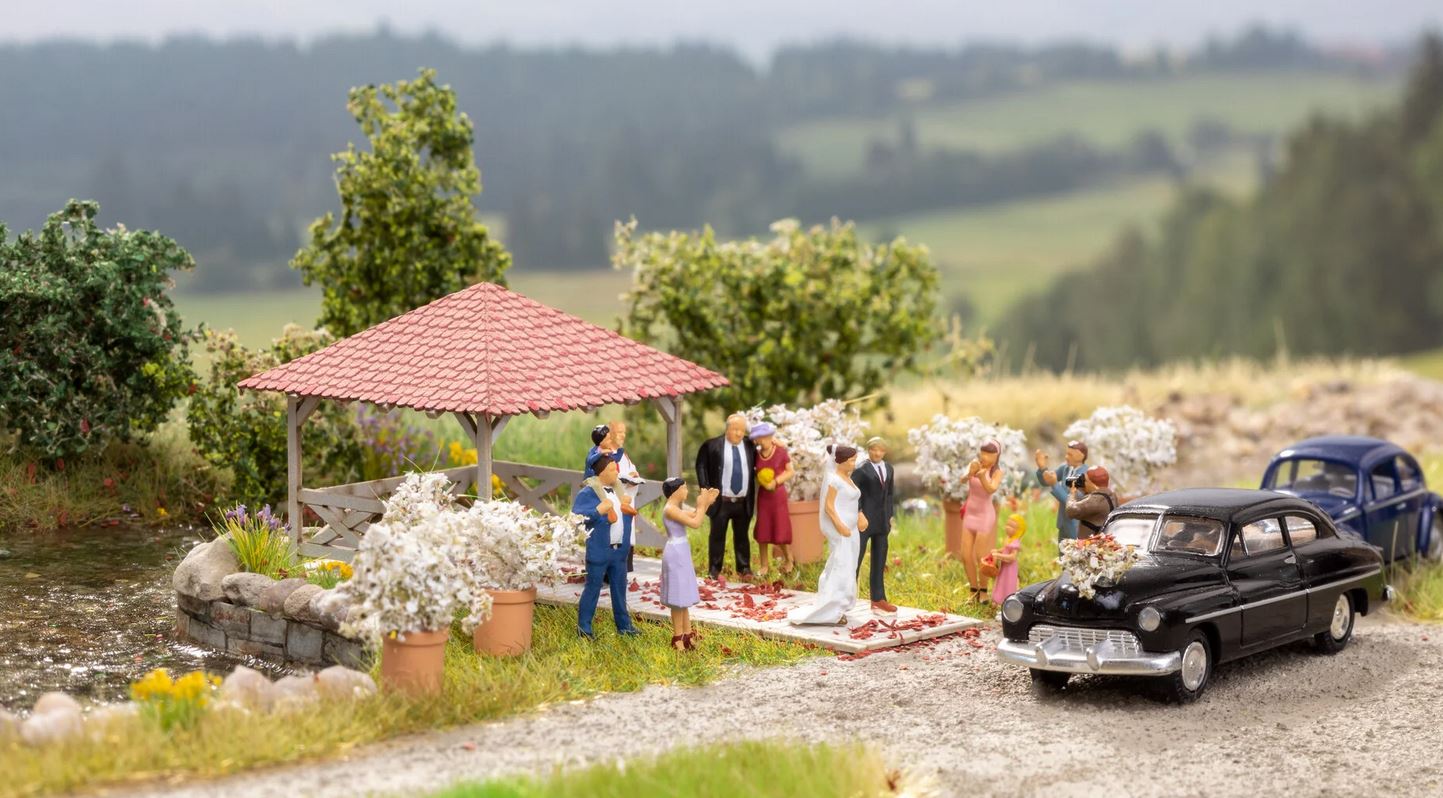 Noch 14263 Veranstaltungs-Pavillon 1:87 Spur H0 Laser-cut minis