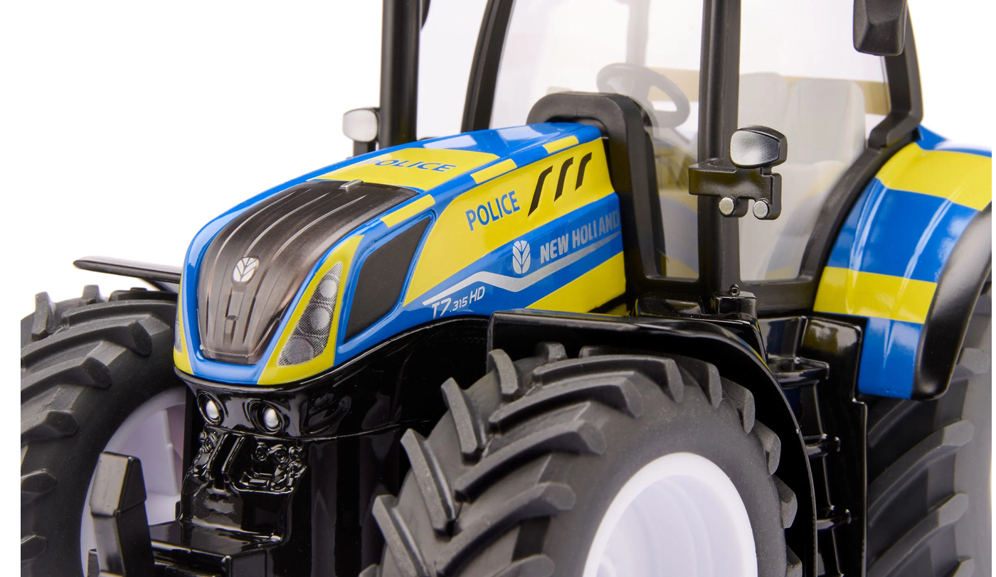 Siku 3297 New Holland Polizei-Traktor 1:32 Spur 1 Standmodell