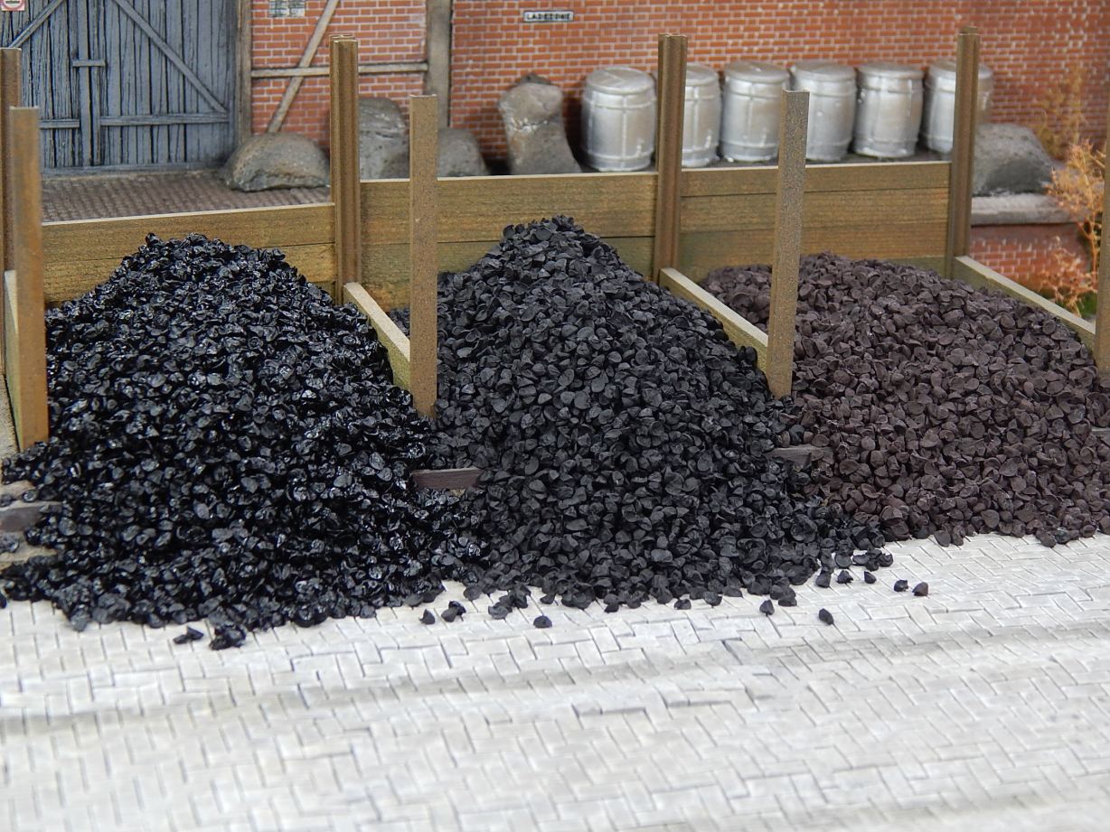 Juweela 24105 Kohle Koks staubfrei LOSE EINZELN 150 g 1:45 Spur 0