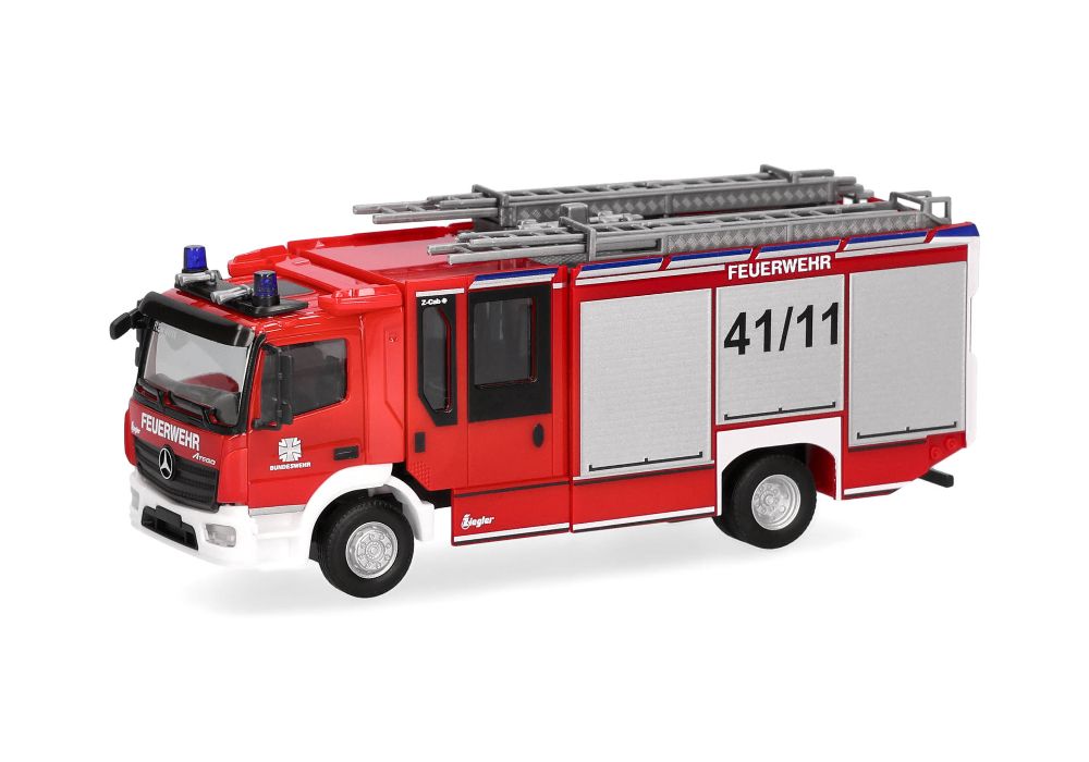 Herpa 747449 MB Atego 13 Z-Cab "Bundeswehr/Feuerwehr" 1:87