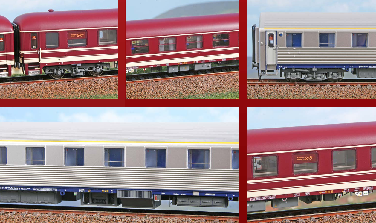 ACME 55336 European Sleeper - Set A 1:87 Spur H0 DC NEU OVP