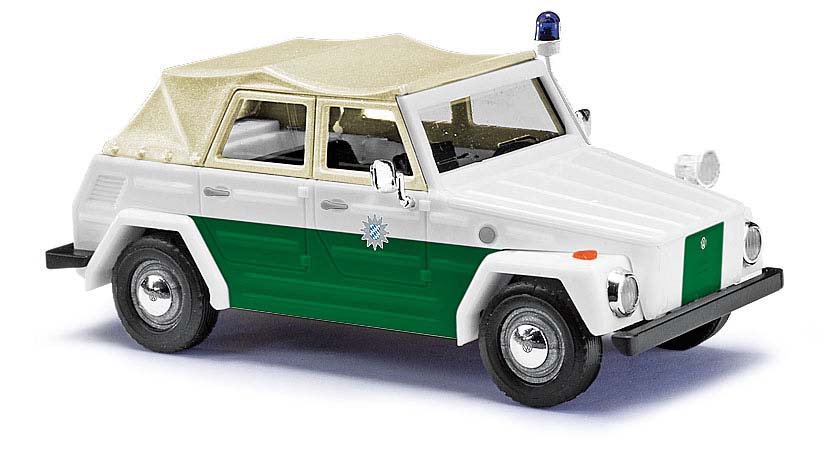Busch 52712 VW 181 Kurierwagen Polizei München 1:87 Spur H0 Neu
