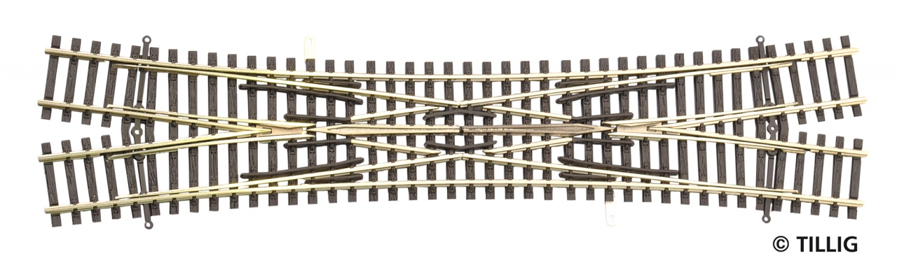 Tillig 83391 DKW II Abzweig 15° Radius 792 1:120 Spur TT Neu