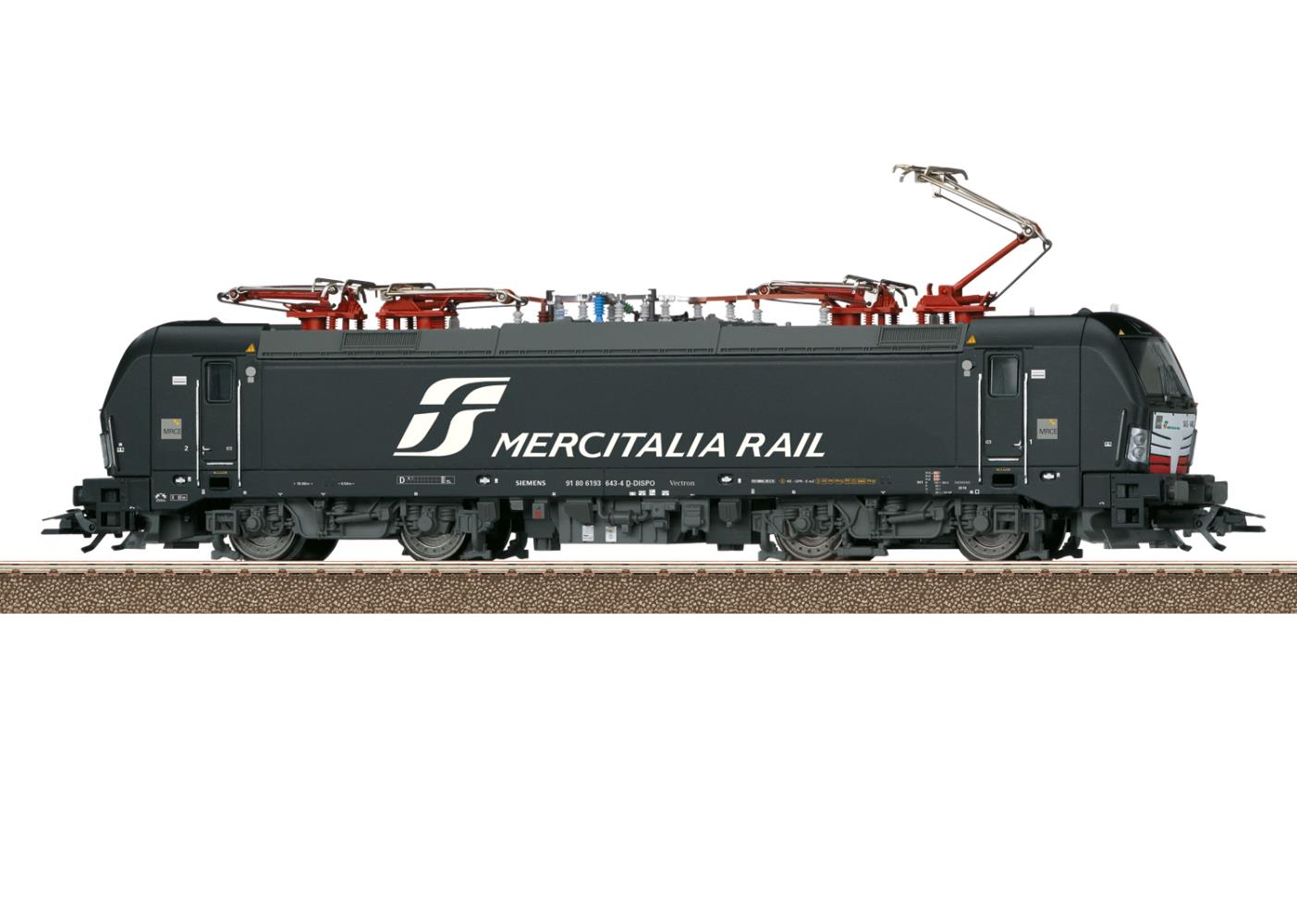 Trix 25195 Elektrolokomotive Baureihe 193 Mercitalia 1:87 Spur H0