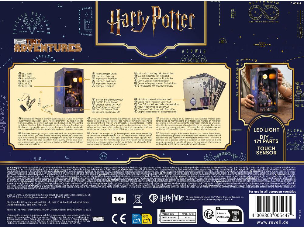 Revell 00544 Tiny Adventures - Harry Potter "Hogwarts Castle" Bausatz